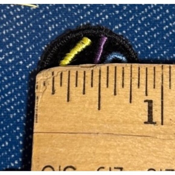 Wrights Jeanus Trim For Jeans & Accessories Ric Rac Love Patch READ - Picture 4 of 8